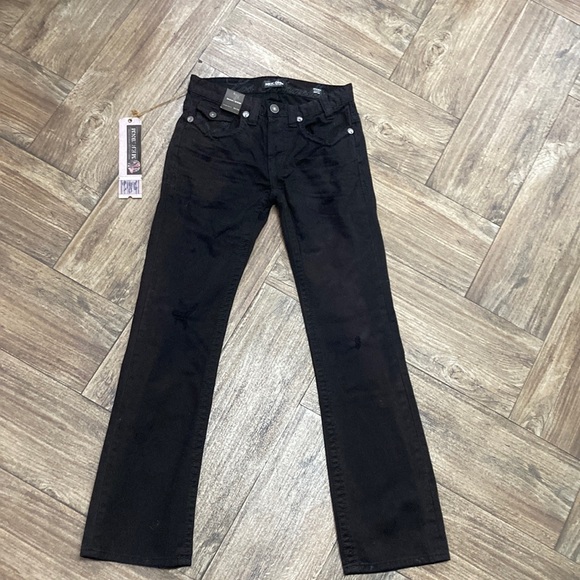 MEK Men’s Oaxaca Black Slim Boot Jeans